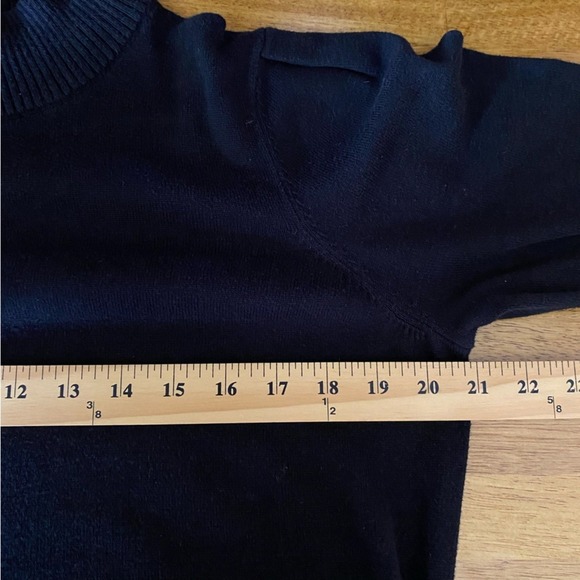 Kim‎ Rodgers Women's Mock Neck Long Sleeve Sweater Dress Size 1X Black - Picture 7 of 9
